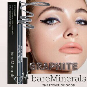 bareMinerals Mineralist Lasting Eyeliner* ~ GRAPHITE/Metallic Gray  0.35g NIB